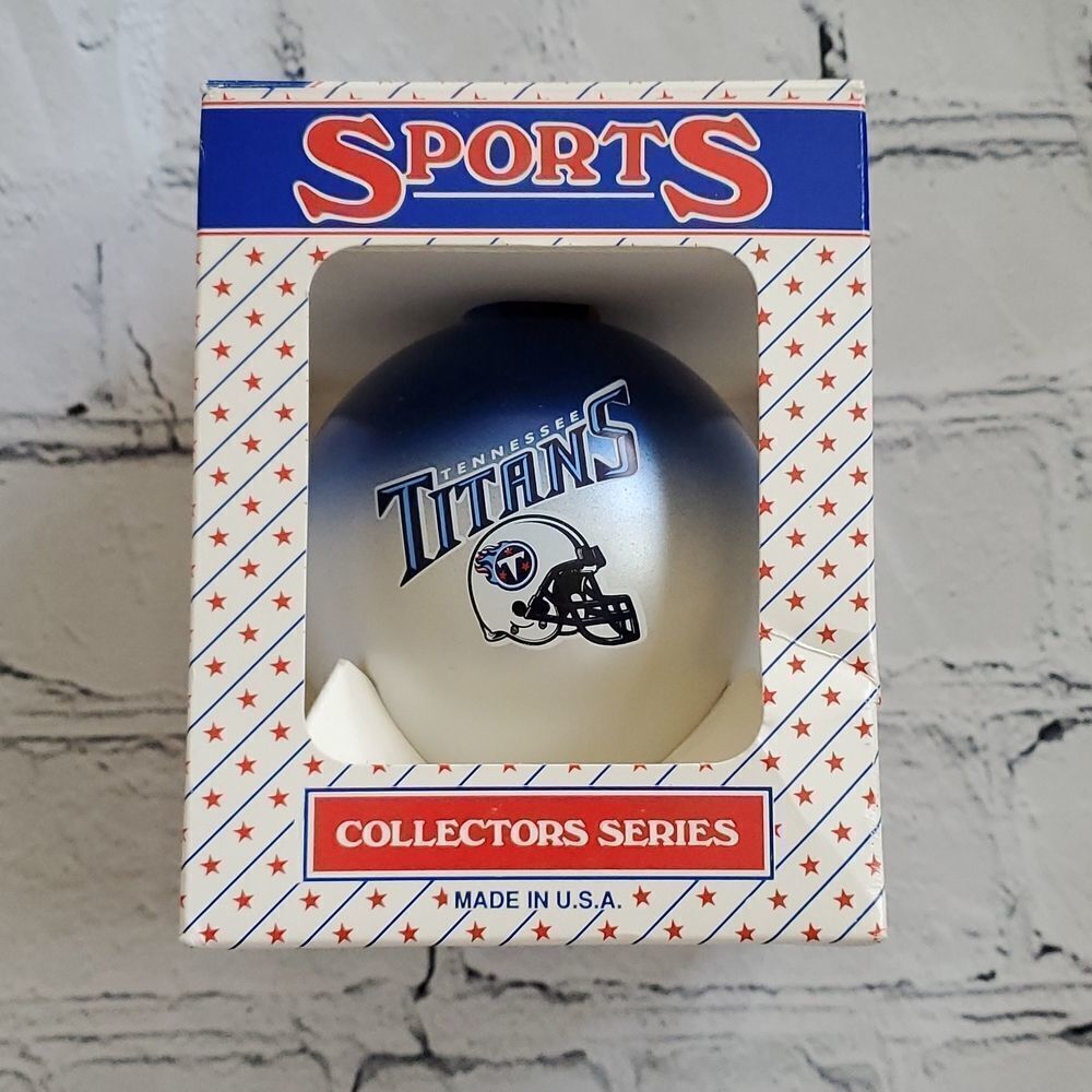🔹️EUC Sports Tennessee Titans Ornament